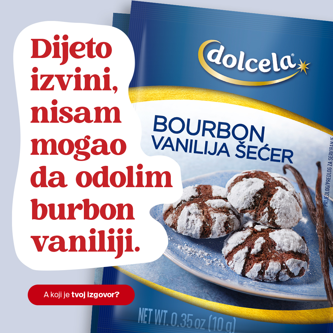 Dijeto izvini, nisam mogao da odolim bourbon vaniliji