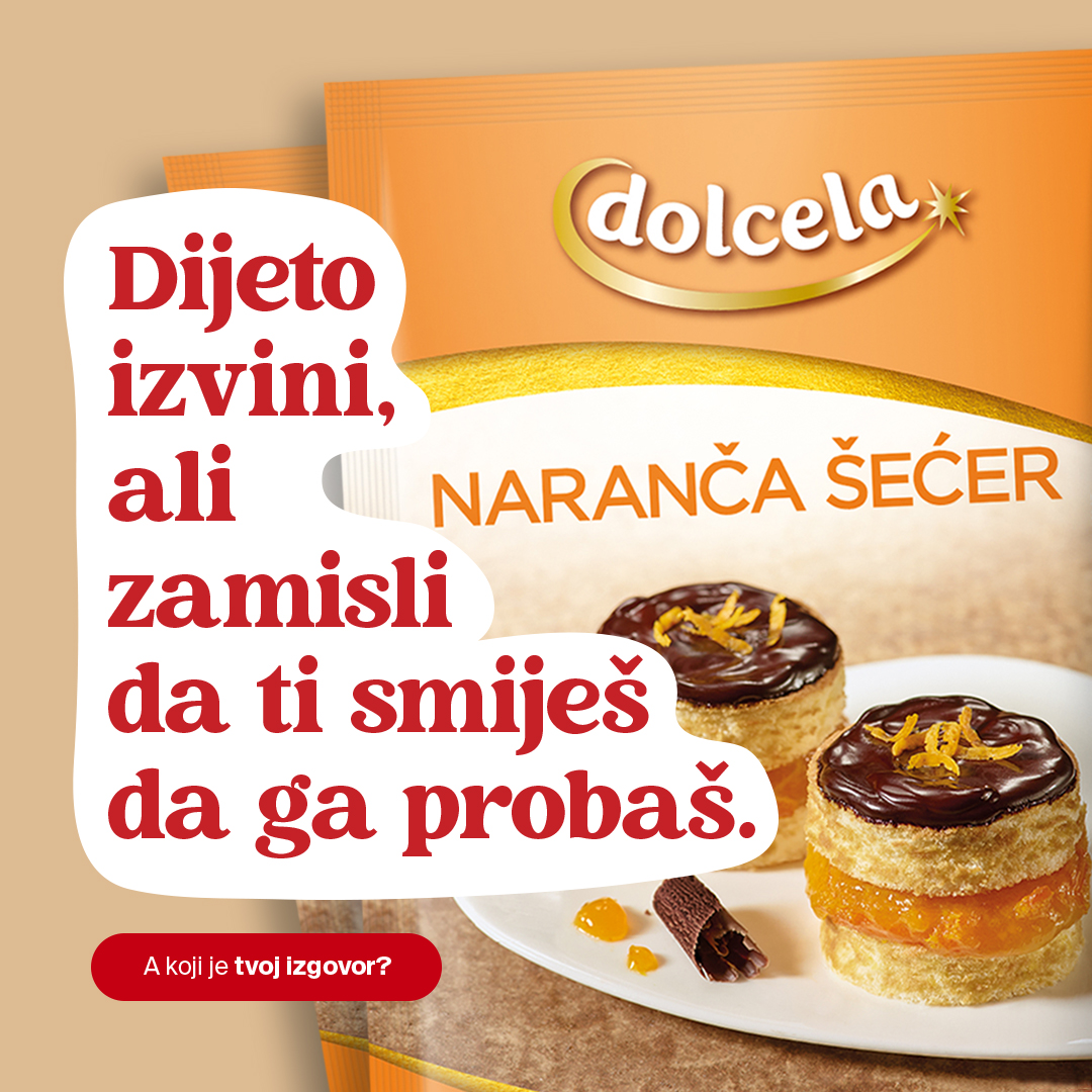 Dijeto izvini, ali zamisli da ti smiješ da ga probaš