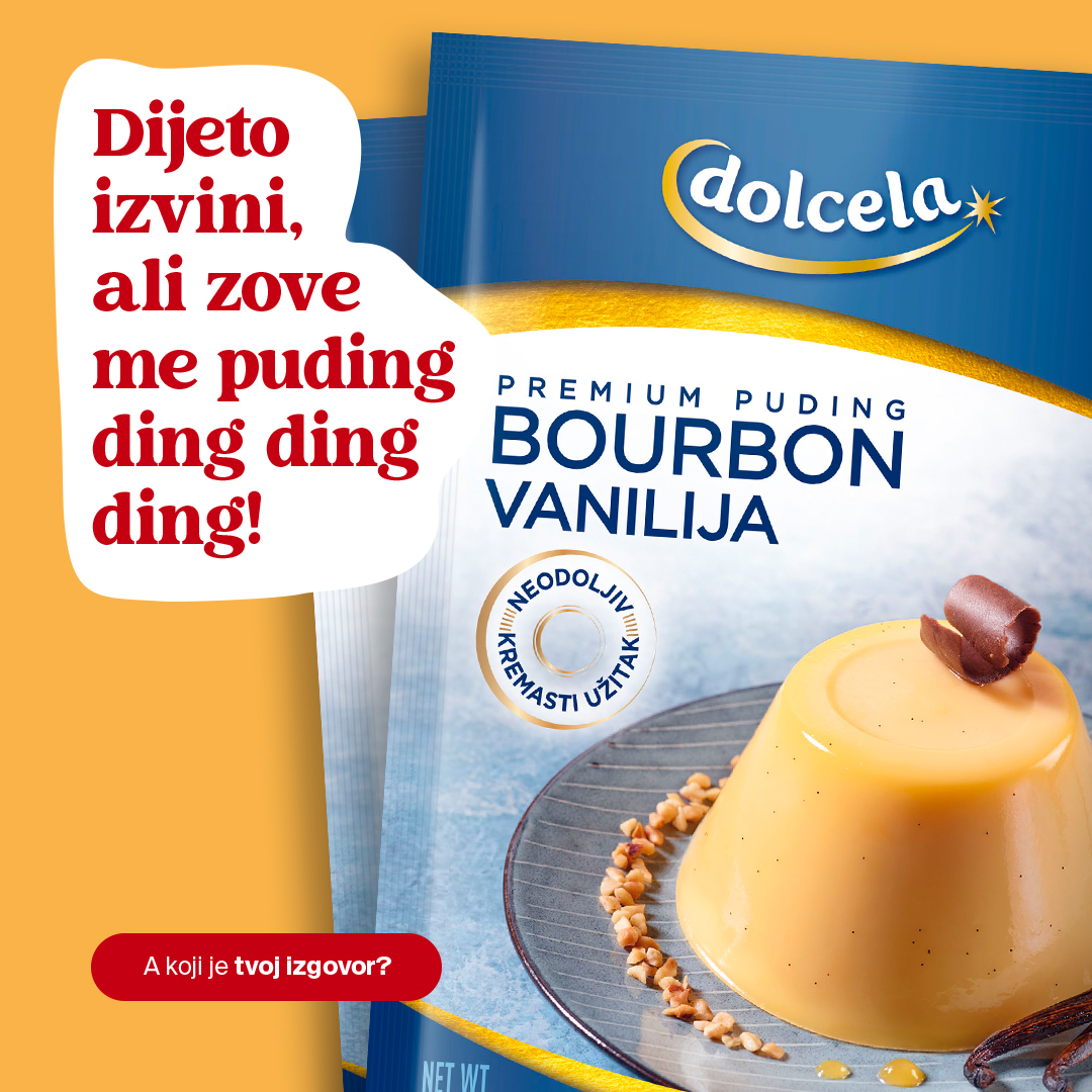 Dijeto izvini, ali zove me puding ding ding ding!